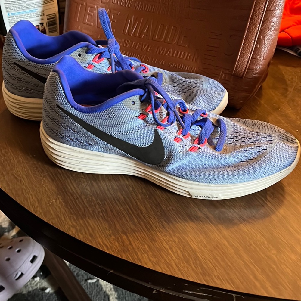 Nike Lunartempo 2 Women's Running Shoes Athletic Sneakers 818098-408 Size 9 Blue